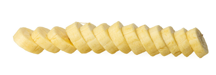 Photo of fresh golden Banaba taken with a high-resolution camera using the focus-stacking technique on a white background.