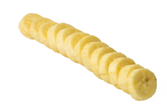 Photo of fresh golden Banaba taken with a high-resolution camera using the focus-stacking technique on a white background.