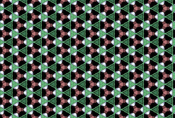 Seamless Cloth Design Digital Texture Decoration Luxury Symmetric Endless Template Graphic Visual Perspective Background Fashion Shape Wallpaper Interior Geometric Art Textile Fabric Tile Pattern.