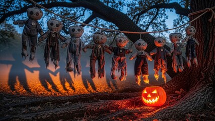 Halloween dolls
