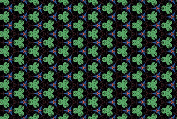 Seamless Cloth Design Digital Texture Decoration Luxury Symmetric Endless Template Graphic Visual Perspective Background Fashion Shape Wallpaper Interior Geometric Art Textile Fabric Tile Pattern.