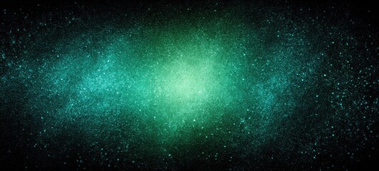 Obraz premium Abstract teal and green textured background