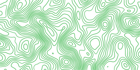 Topographic map background. Geographic line map with elevation assignments. Contour background geographic grid. Vector illustration.
