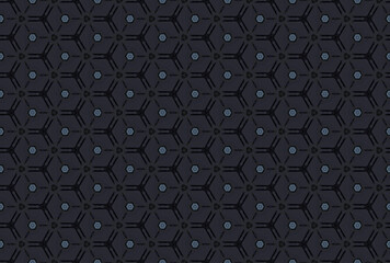 Seamless Cloth Design Digital Texture Decoration Luxury Symmetric Endless Template Graphic Visual Perspective Background Fashion Shape Wallpaper Interior Geometric Art Textile Fabric Tile Pattern.