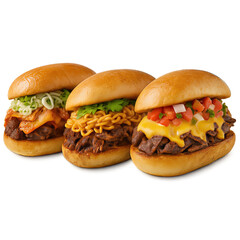 Delicious Assortment of Gourmet Sandwiches