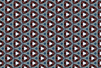 Seamless Cloth Design Digital Texture Decoration Luxury Symmetric Endless Template Graphic Visual Perspective Background Fashion Shape Wallpaper Interior Geometric Art Textile Fabric Tile Pattern.