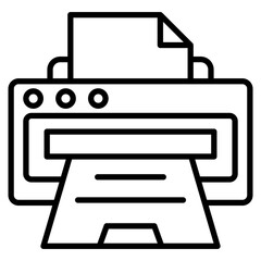 Print line icon