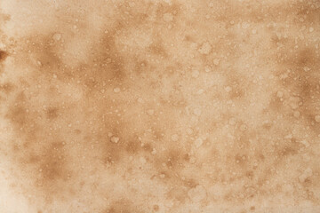 old brown paper with grunge spots - texture background