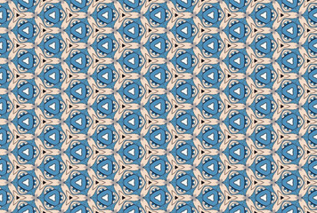 Seamless Fabric Cloth Digital Geometric Art Luxury Background Interior Textile Texture Template Shape Visual Symmetric Perspective Design Graphic Endless Wallpaper Tile Decoration Fashion Pattern.