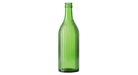 Isolated Green Bottle