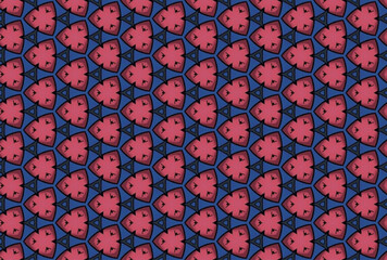 Seamless Fabric Cloth Digital Geometric Art Luxury Background Interior Textile Texture Template Shape Visual Symmetric Perspective Design Graphic Endless Wallpaper Tile Decoration Fashion Pattern.