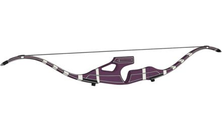 Isolated Bow and Arrow