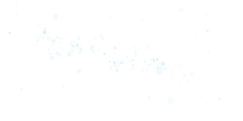 Blue Sparkles with Shimmering Dust and Glowing Light Effect
