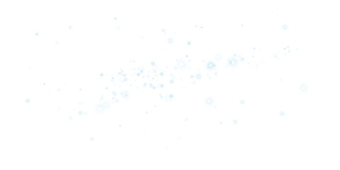 Blue Sparkles with Shimmering Dust and Glowing Light Effect
