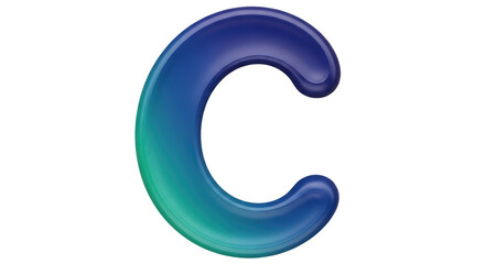 Isolated Letter C