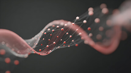 data streams flowing between floating holographic devices in a high-tech virtual space