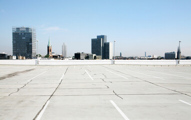 Blick auf Düsseldorf