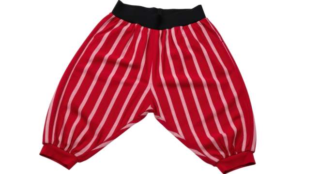 Isolated Striped Harem Pants