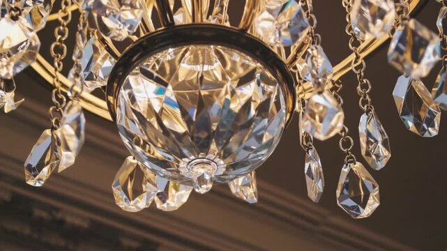 hanging illumination fixture, glass crystalline chandelier pendant light, glass crystal chandelier