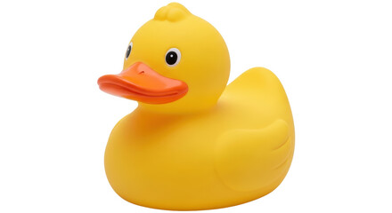 Isolated Yellow Rubber Duck