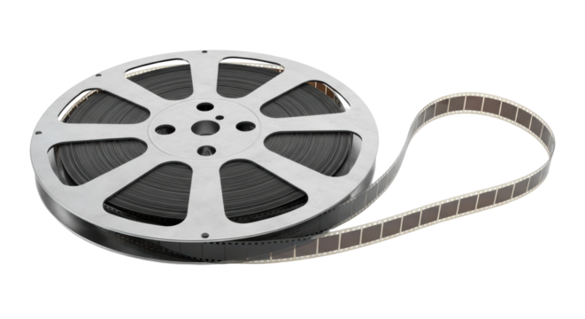Isolated Film Reel