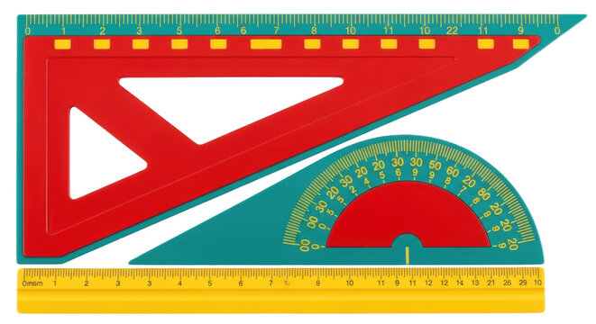 Isolated School Measuring Tools