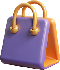 Shopping Bag Icon Retail Store Ecommerce Business Concept