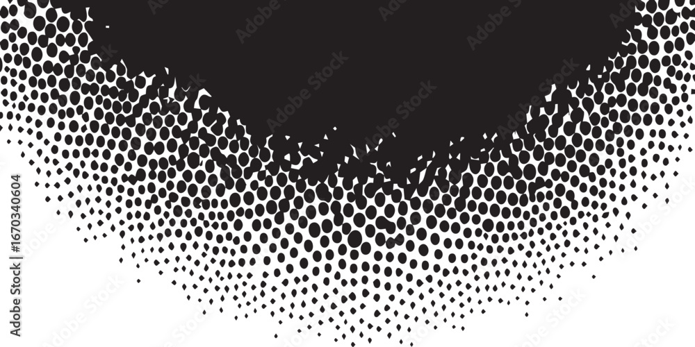 Poster modern halftone black and white pattern abstract texture for graphic background and creative artisti