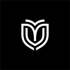 A sleek, modern logo featuring the letter M seamlessly integrated into a shield. Its bold lines and geometric design create a futuristic, elegant, and secure symbol.
