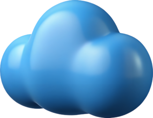 Cloud Digital Technology Storage Service Icon