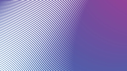 Purple Blue Stripes Curve Line Abstract Background for Modern Digital Art and Web Design