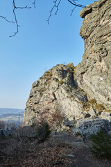 Bruchhausener Steine bei Olsberg, Sauerland, HSK, 2025 Felsformation 