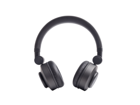 Sleek modern headphones for immersive audio experience and professional music creation