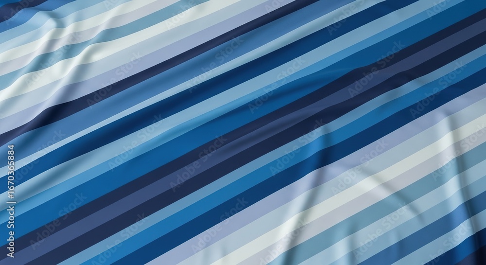 Poster diagonal blue gradient stripes with subtle fabric texture and so