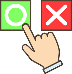 클릭하는 손가락