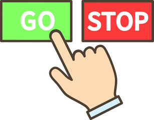 클릭하는 손가락