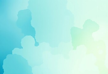 Subtle, mottled watercolor wash in muted blues and greens,  wash,   smooth