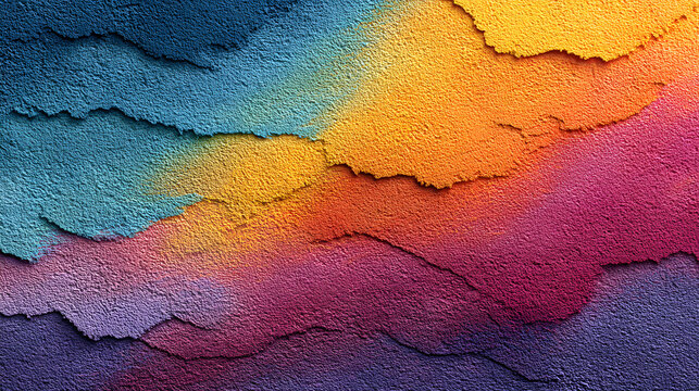 Vibrant color gradient with subtle grain texture, moern abstract background fo design projects