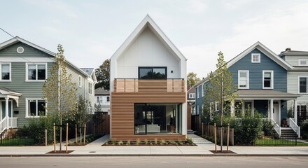 Beautifully crafted modern house design, exterior visualization