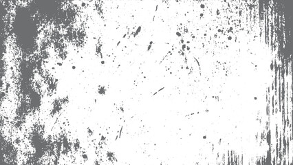 Black and white highly detailed grunge abstract texture . Grunge ink spots and scratches black white texture. 