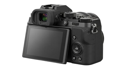 Digital camera modern design technology photography equipment