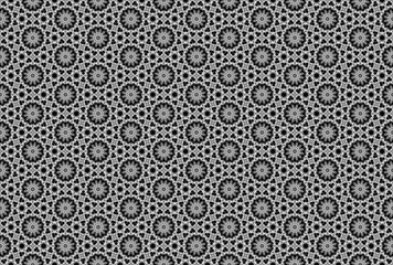 Seamless Fabric Tile Decoration Cloth Digital Texture Endless Perspective Shape Art Wallpaper Fashion Background Symmetric Visual Luxury Interior Geometric Textile Graphic Design Template Pattern.