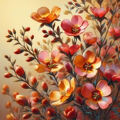 Nectarine Flax in ornamental settings