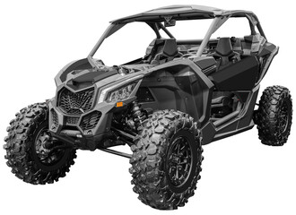 Front view gray utility task vehicle