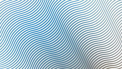 Orange Blue Stripes Curve Line Abstract Background for Modern Digital Design and Creative Poster