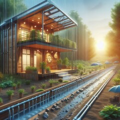 Rainwater Harvesting municipal water supplies