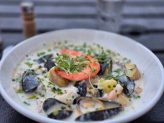 seafood chowder 