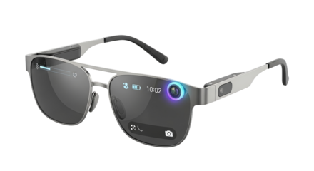 Modern stylish glasses with embedded technology