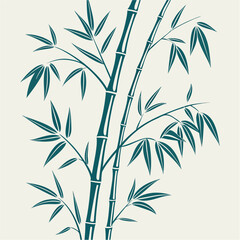 bamboo vector illustration