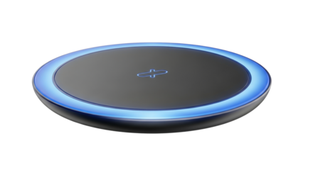 Wireless charger illustration